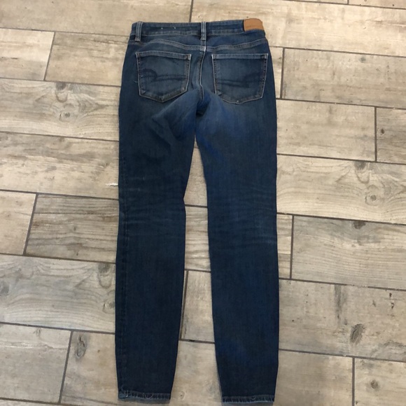 High rise jeggings all holes are faux - Picture 7 of 9